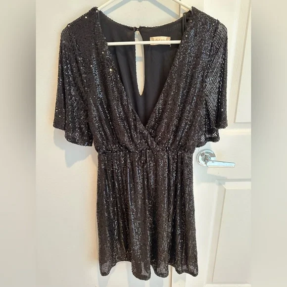 sequin dress scratchy ARIEL SEQUIN CROCHET MINI DRESS IN WHITE AKIRA